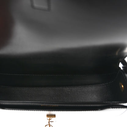 Saint Laurent Box Calfskin Voltaire Top Handle Crossbody Bag Black 5 of 9