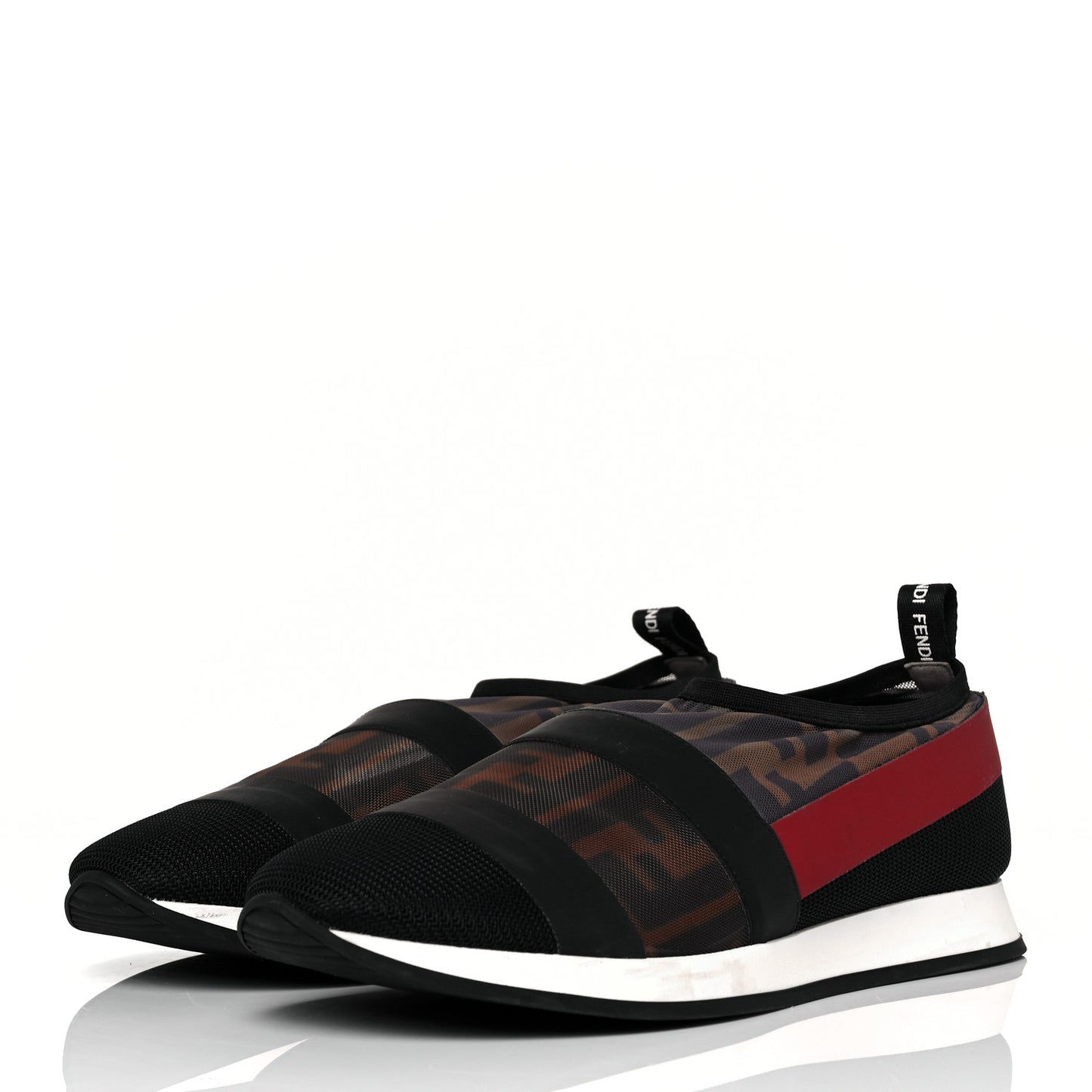 Technical Mesh FF Sneakers 38 Tobacco Red