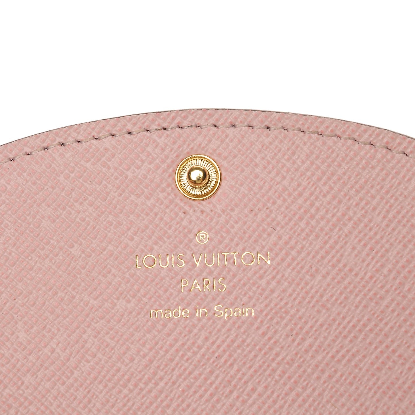 Monogram Rosalie Coin Purse Rose Ballerine