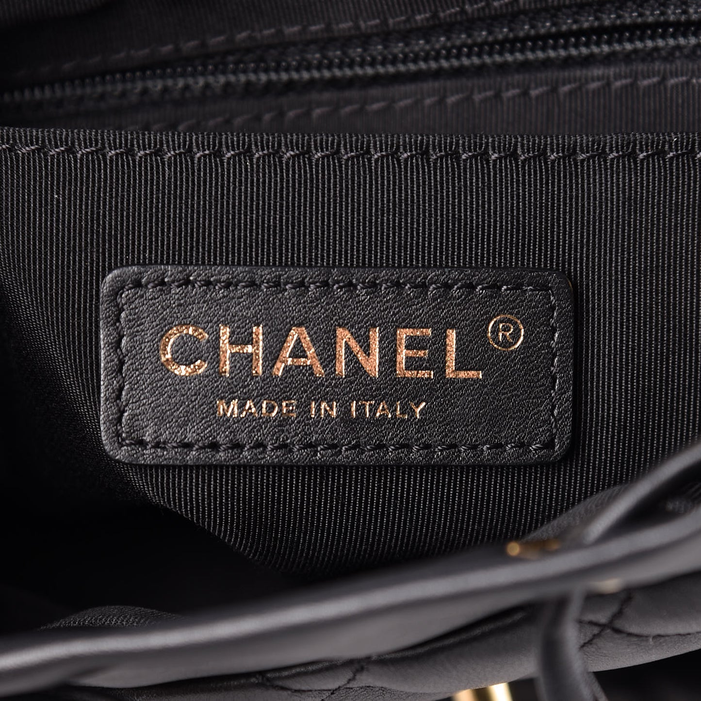 Lambskin Quilted Small Urban Spirit Backpack Black