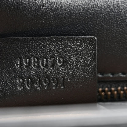 Gucci Calfskin Matelasse GG Marmont Clutch Black 7 of 8