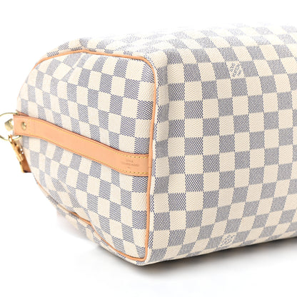 Louis Vuitton Damier Azur Speedy Bandouliere 35 8 of 9