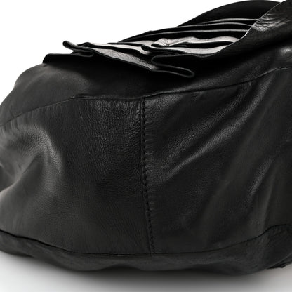 Valentino Garavani Nappa Rosette Hobo Black 9 of 12