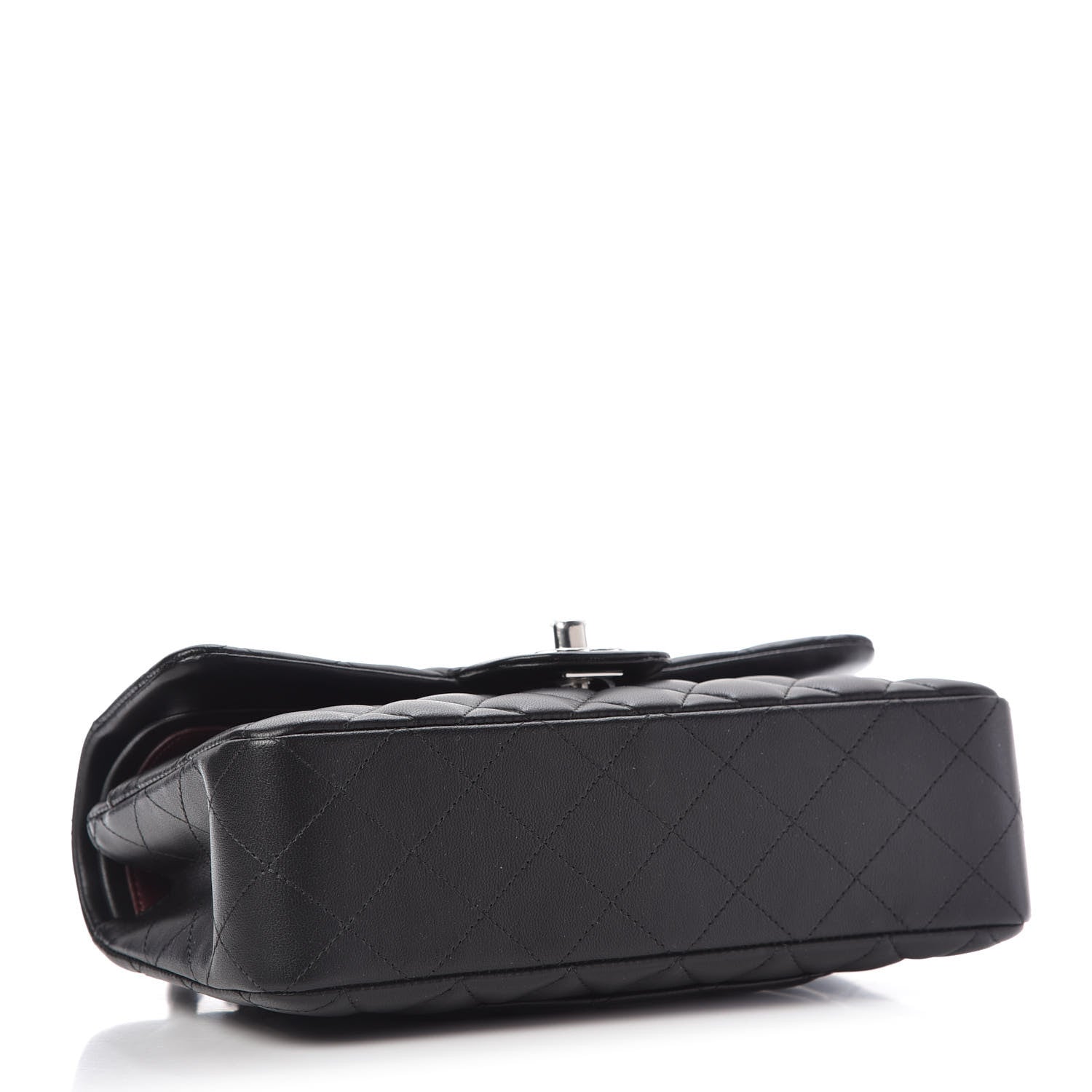 Chanel Lambskin Quilted Small Double Flap Black 4 of 10