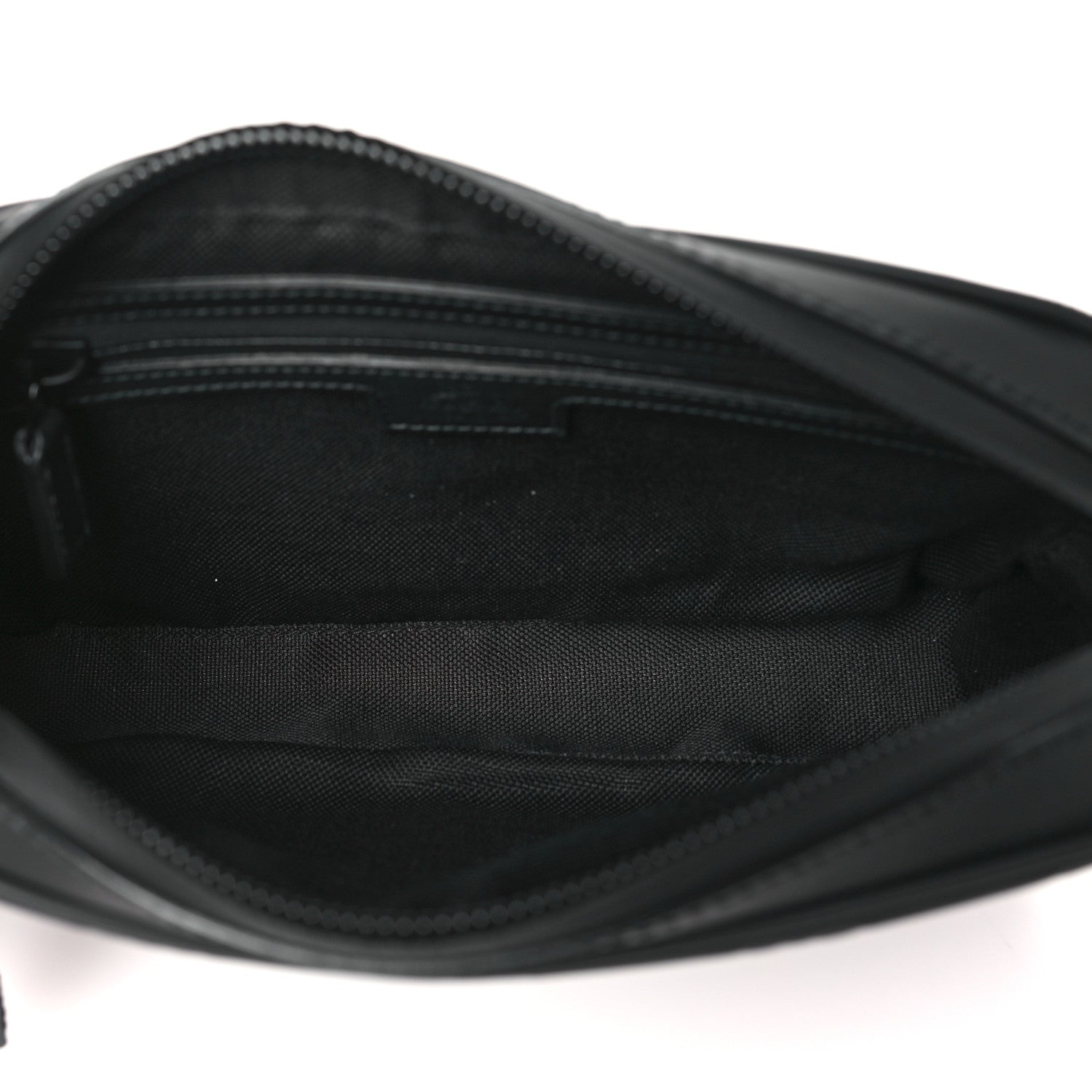 Gucci Rubber Effect Monogram GG Waist Belt Bag Black 5 of 9