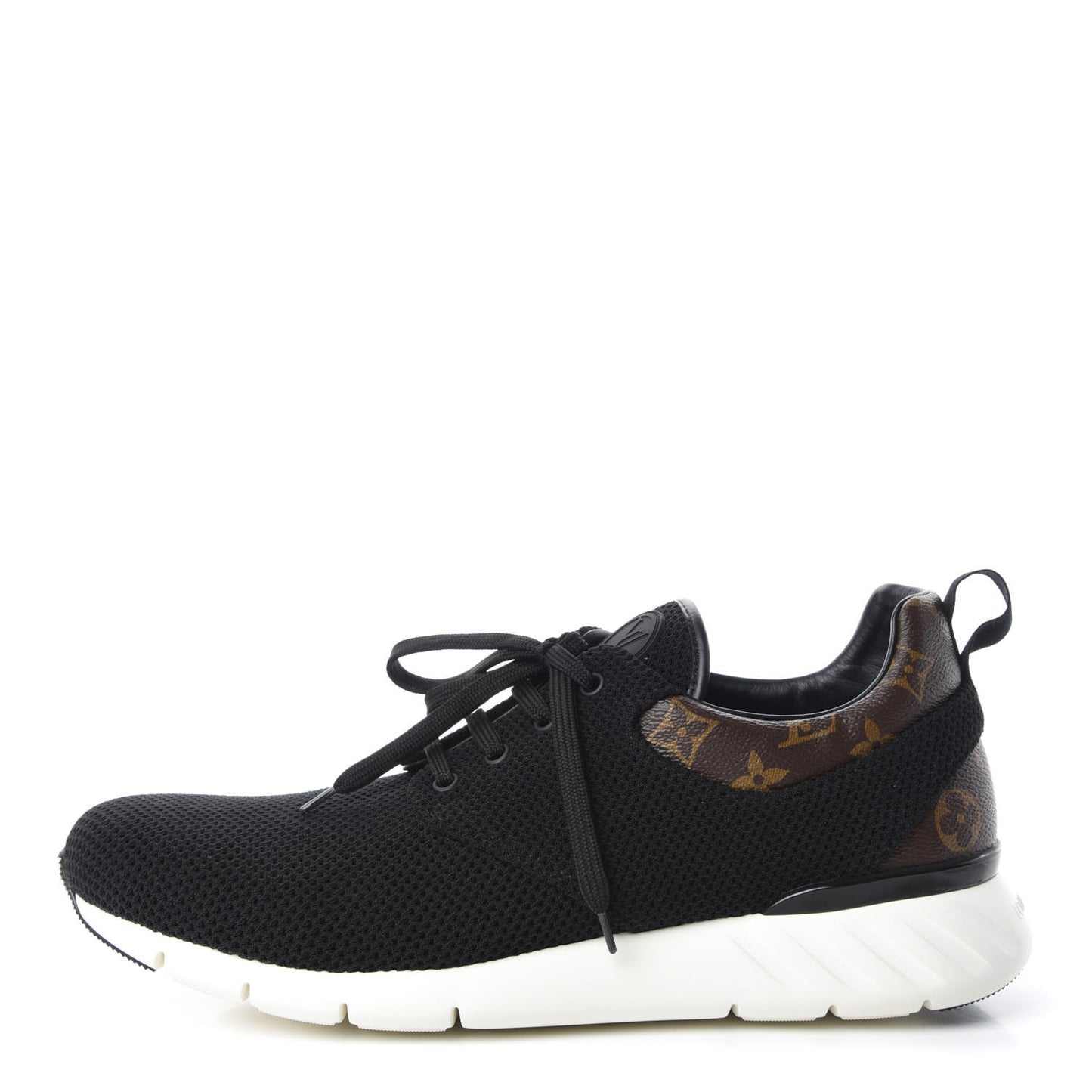 Mesh Monogram Fastlane Low Sneakers 11 Black