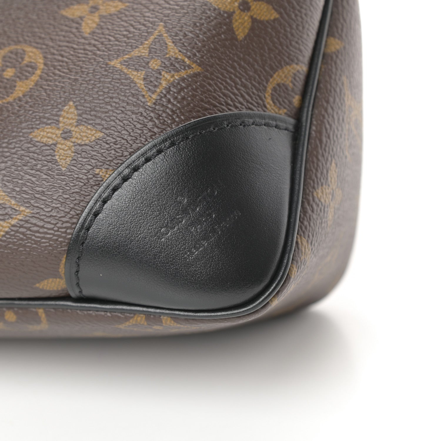 Louis Vuitton Monogram Odeon MM Black 6 of 14