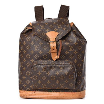 Louis Vuitton Monogram Montsouris GM Backpack 1 of 24