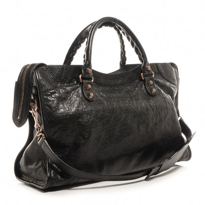 Balenciaga Agneau Giant 12 Rose Gold Hardware City Black 3 of 10
