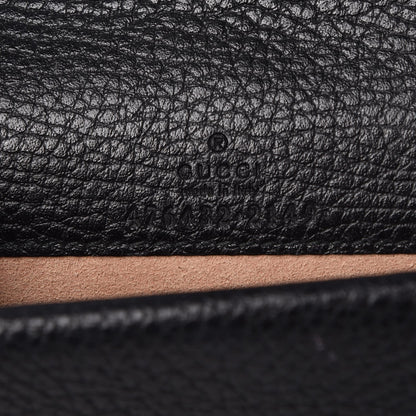 Gucci Calfskin Super Mini Dionysus Shoulder Bag Black 6 of 6