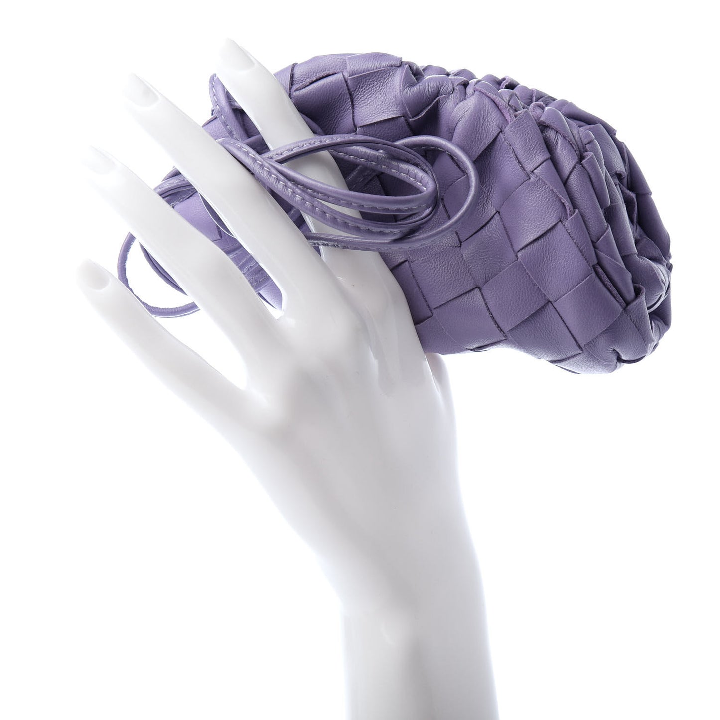 Nappa Intrecciato Coin Purse Lavender