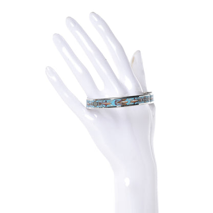 Hermes Enamel Printed Narrow Dreamcatchers Bracelet 62 2 of 6