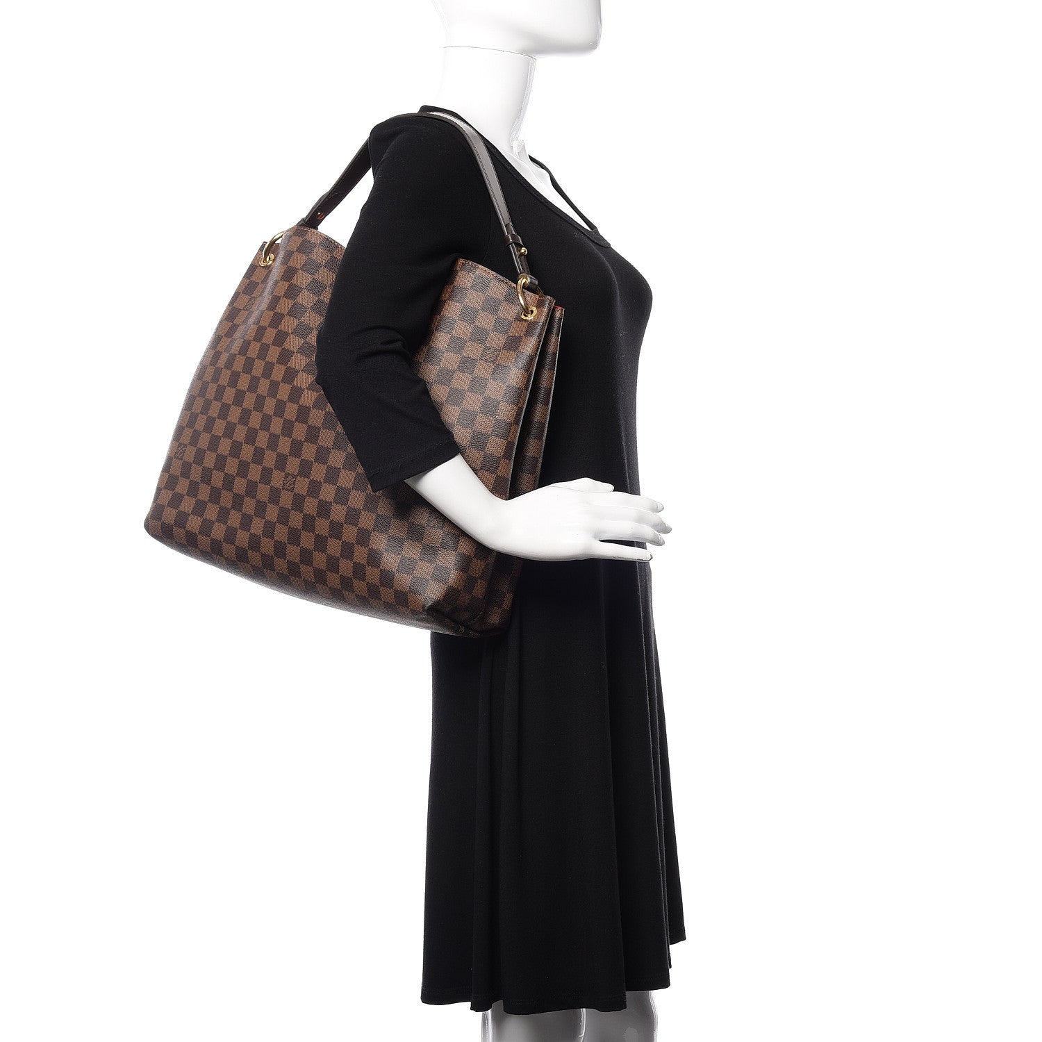 Louis Vuitton Damier Ebene Graceful MM 2 of 10