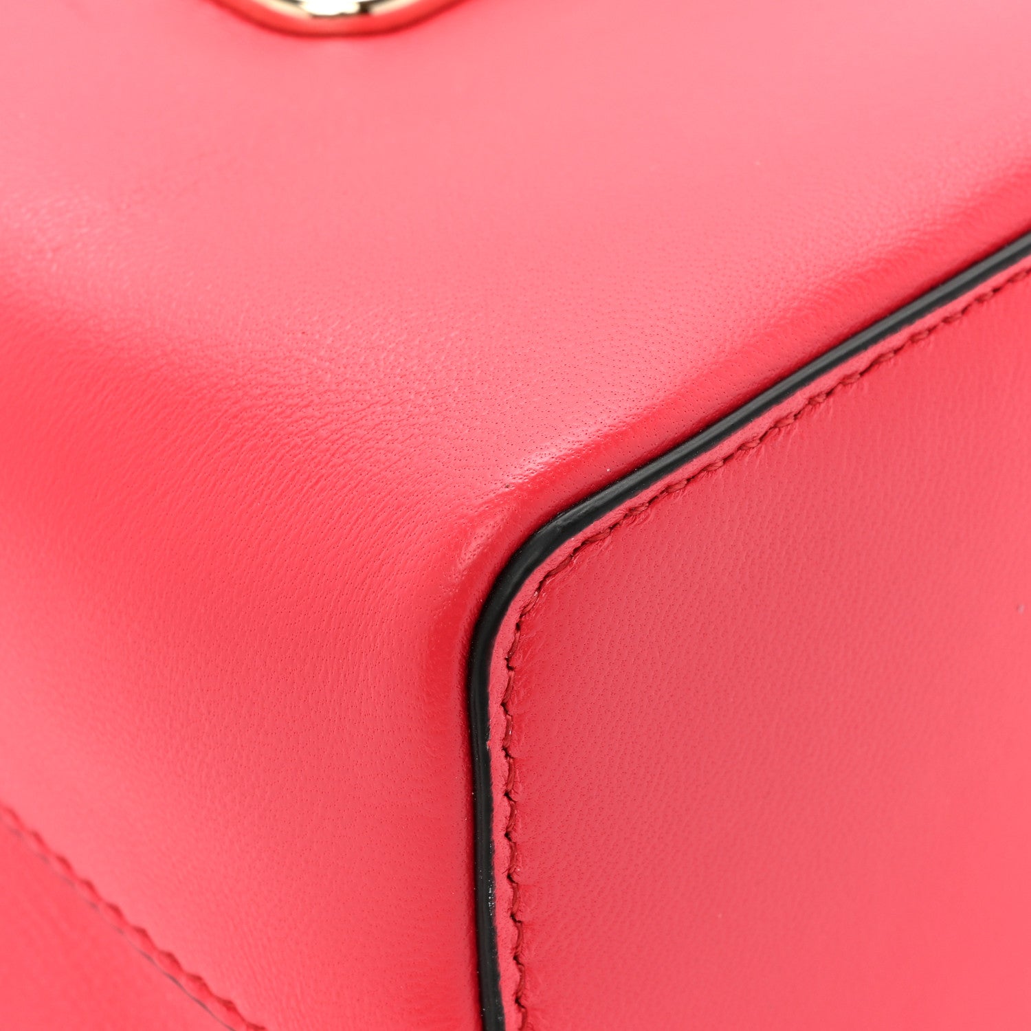 Valentino Garavani Nappa Mini Vlogo Bucket Bag Rouge Pur 11 of 12