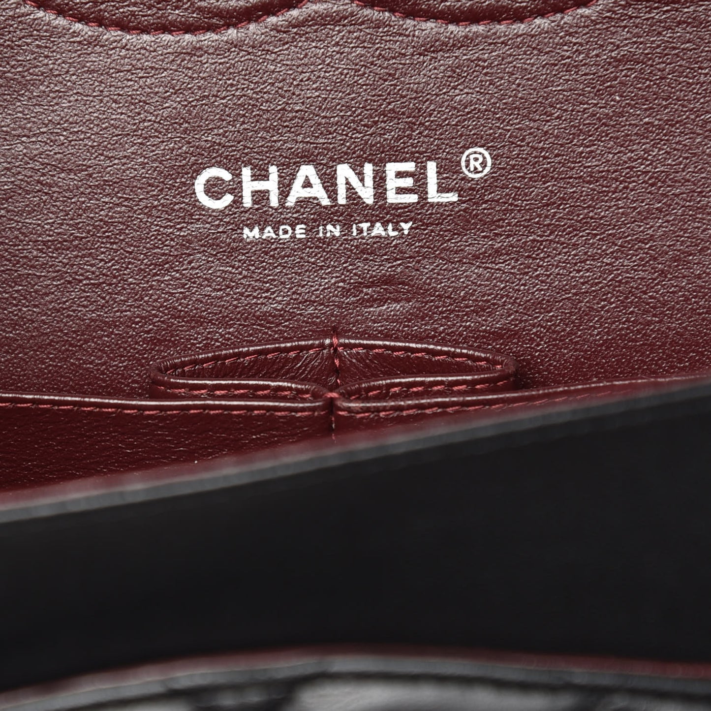 Lambskin Quilted Jumbo Double Flap Black