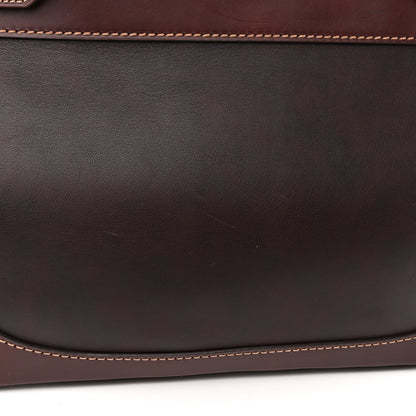 Salvatore Ferragamo Calfskin The W Bag Fondente 10 of 11