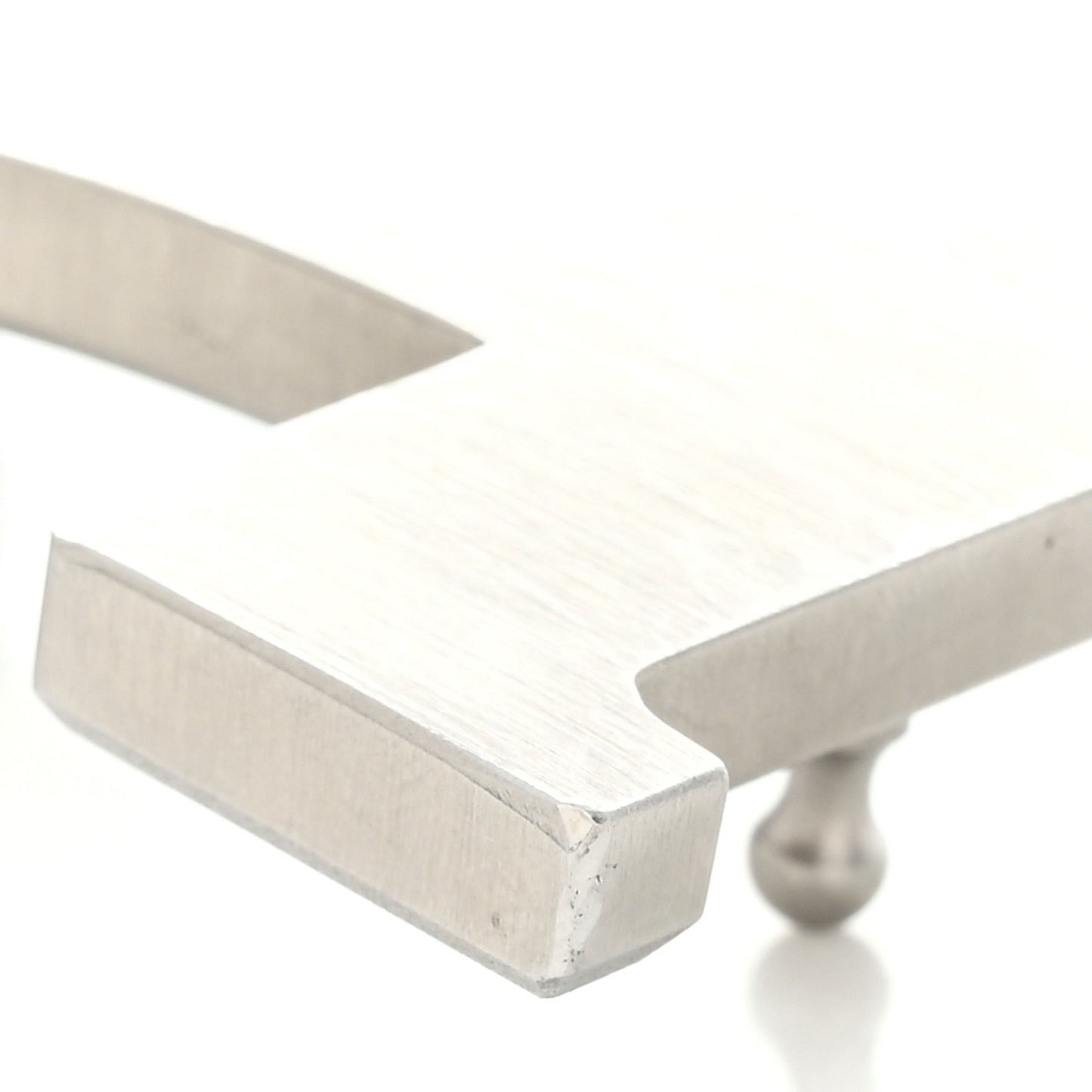 Brushed Palladium 42mm Constance 2 Belt Buckle