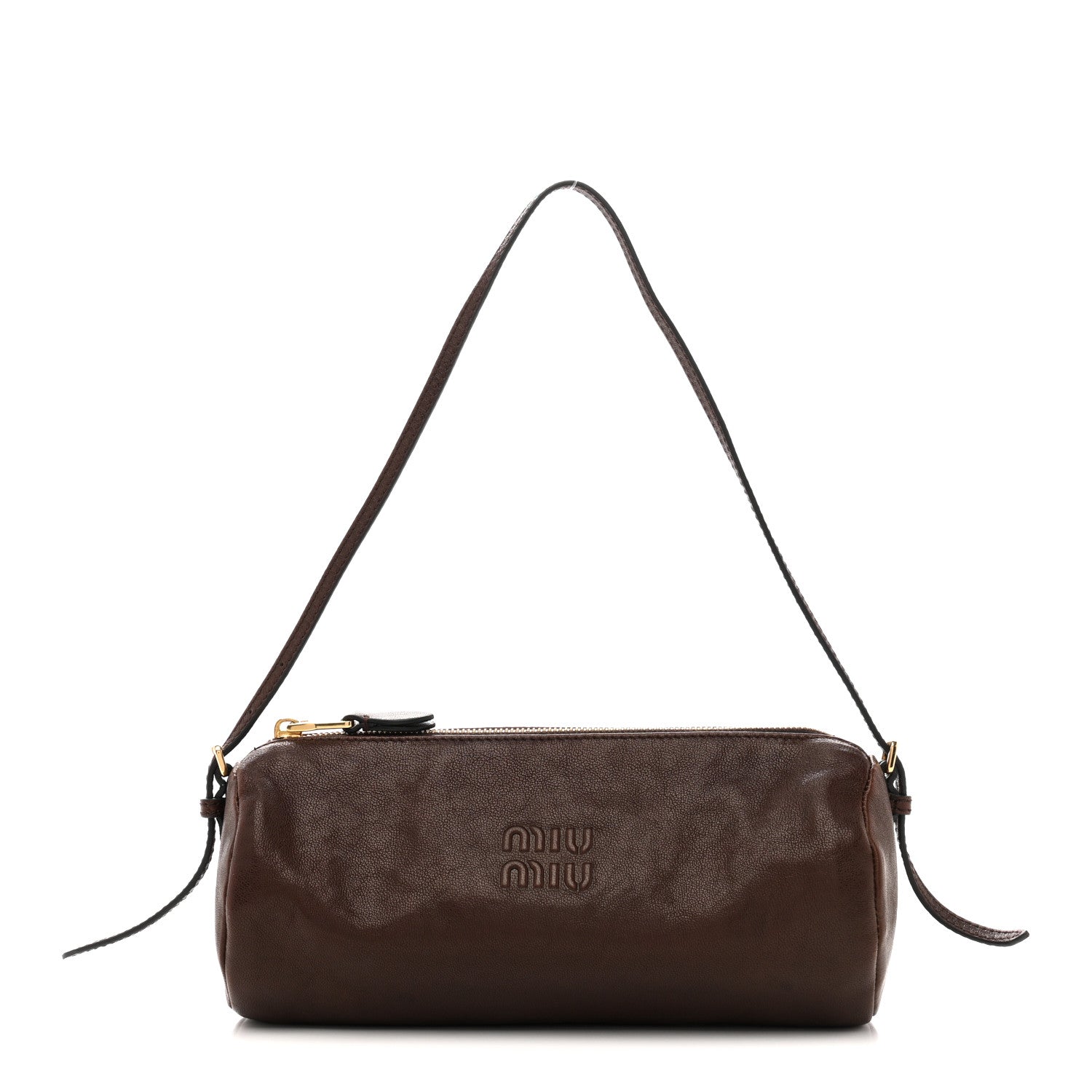 Miu Miu Nappa Aviator Mini Pouch Radica 1 of 10