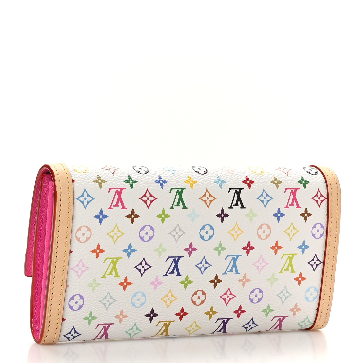 Louis Vuitton LV X TM Monogram Multicolor Sarah Wallet NM 3 of 9