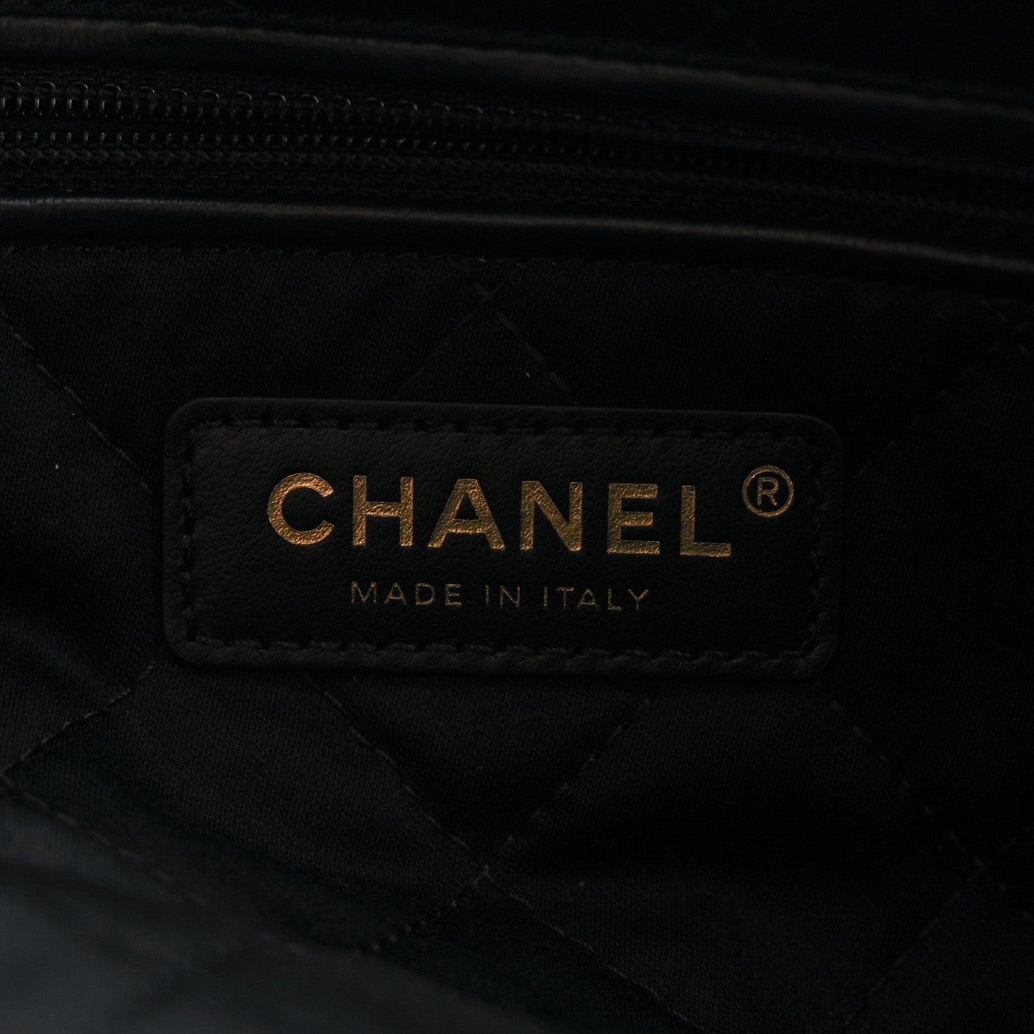 Chanel Shiny Calfskin Quilted Chanel 22 Black 7 of 10