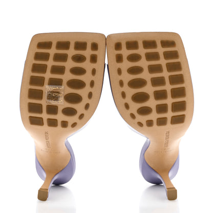 Bottega Veneta Lambskin Stretch Mule Sandals 37.5 Lavender 5 of 8
