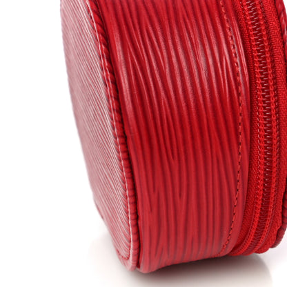 Louis Vuitton Epi Ecrin Bijoux 8cm Jewelry Box Rouge 10 of 10