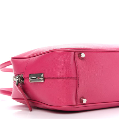 Prada Saffiano Bauletto Peonia 7 of 8