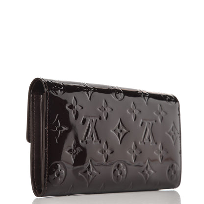 Louis Vuitton Vernis Sarah Wallet Amarante 2 of 5