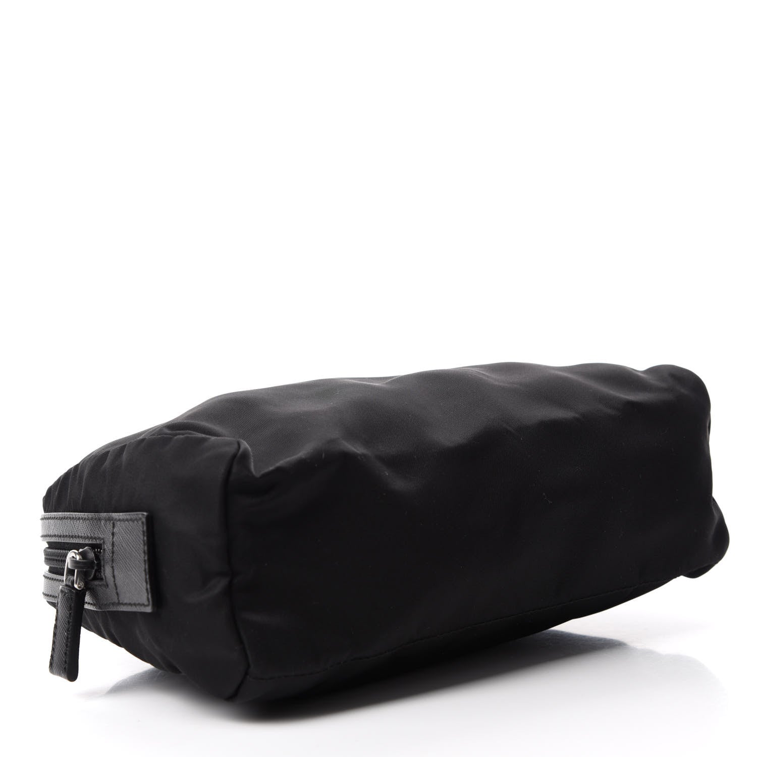 Prada Tessuto Nylon Saffiano Pouch Black 4 of 7
