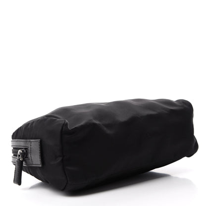 Prada Tessuto Nylon Saffiano Pouch Black 4 of 7