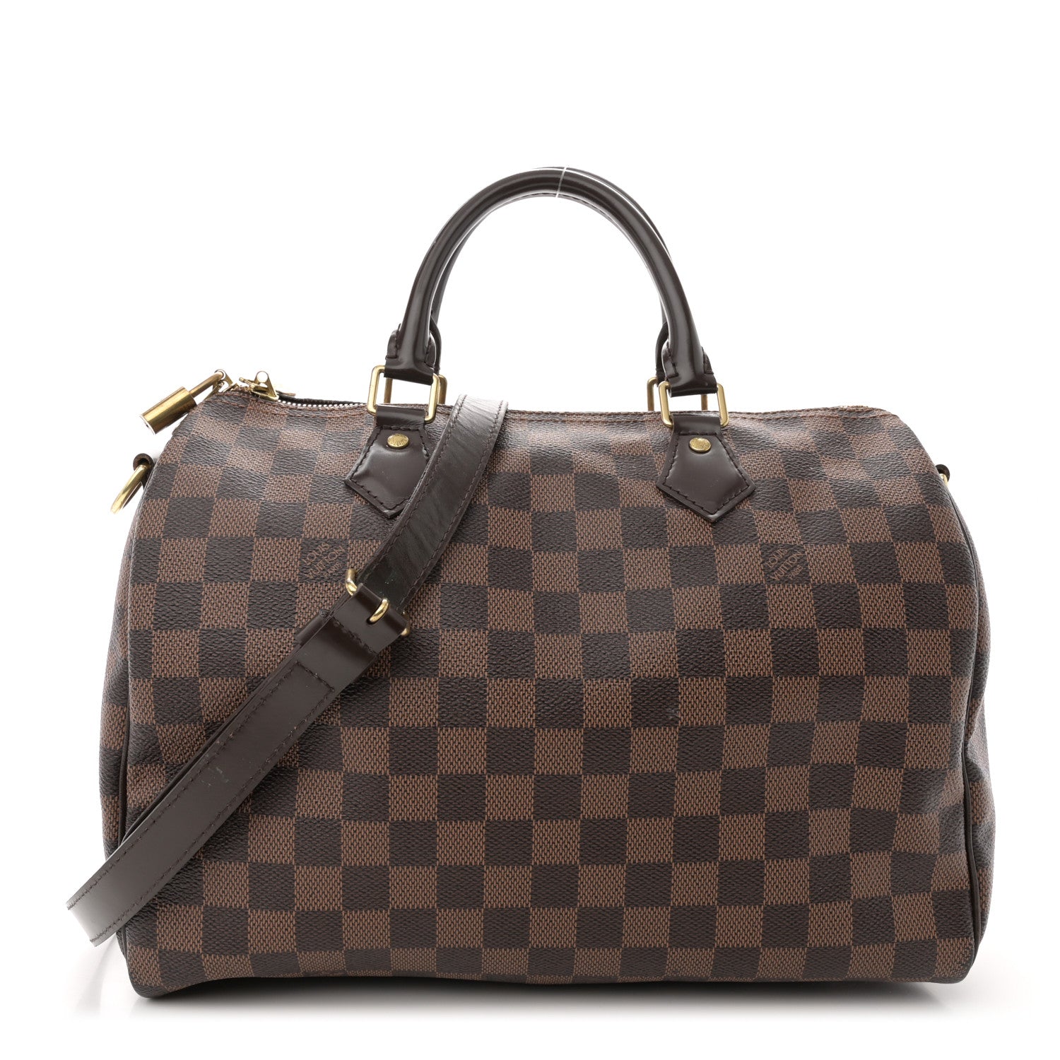 Louis Vuitton Damier Ebene Speedy Bandouliere 30 1 of 13