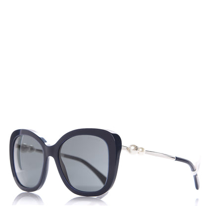 Chanel Pearl Sunglasses 5339-H Navy 1 of 7