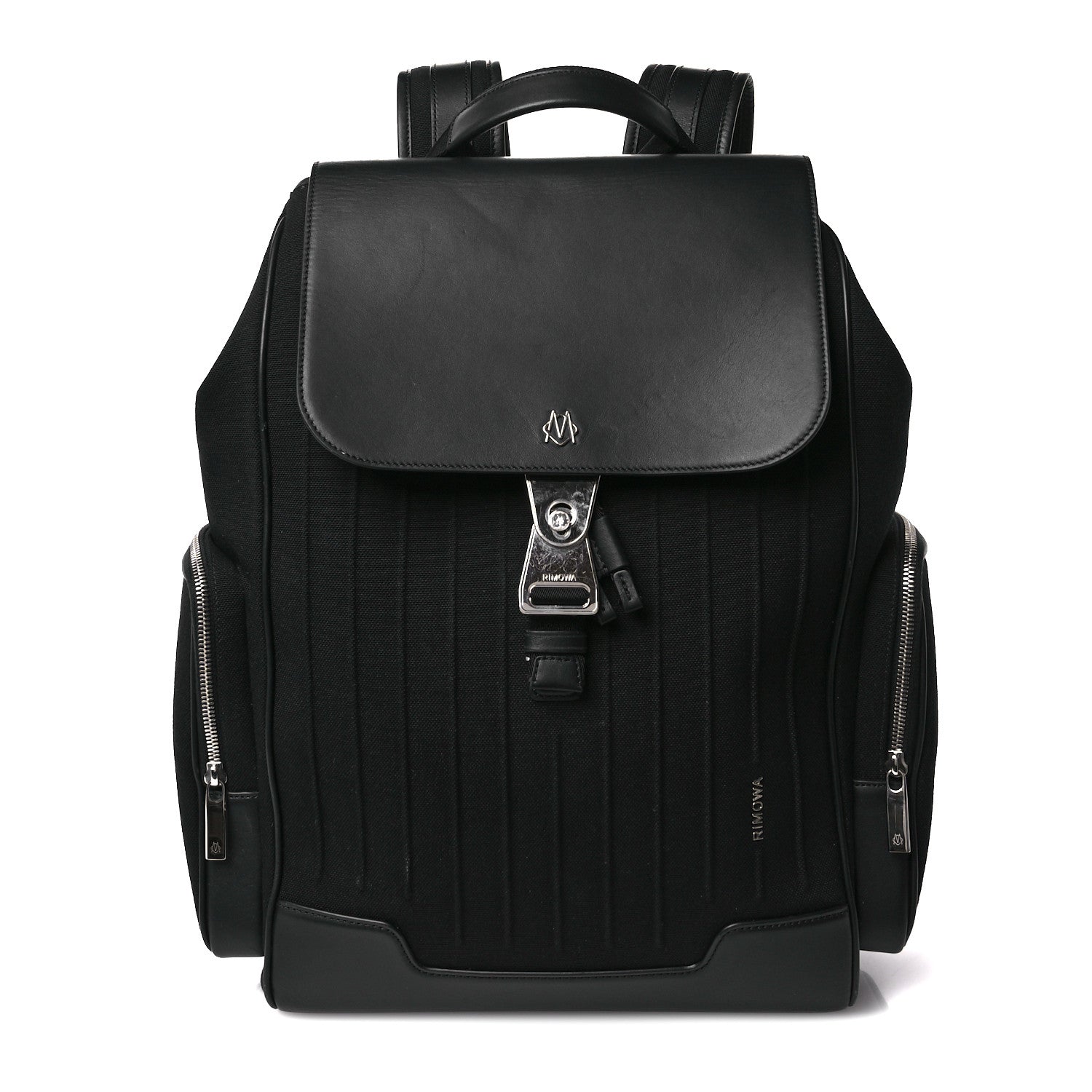 Rimowa Canvas Calfskin Never Still Large Backpack Black 1 of 10