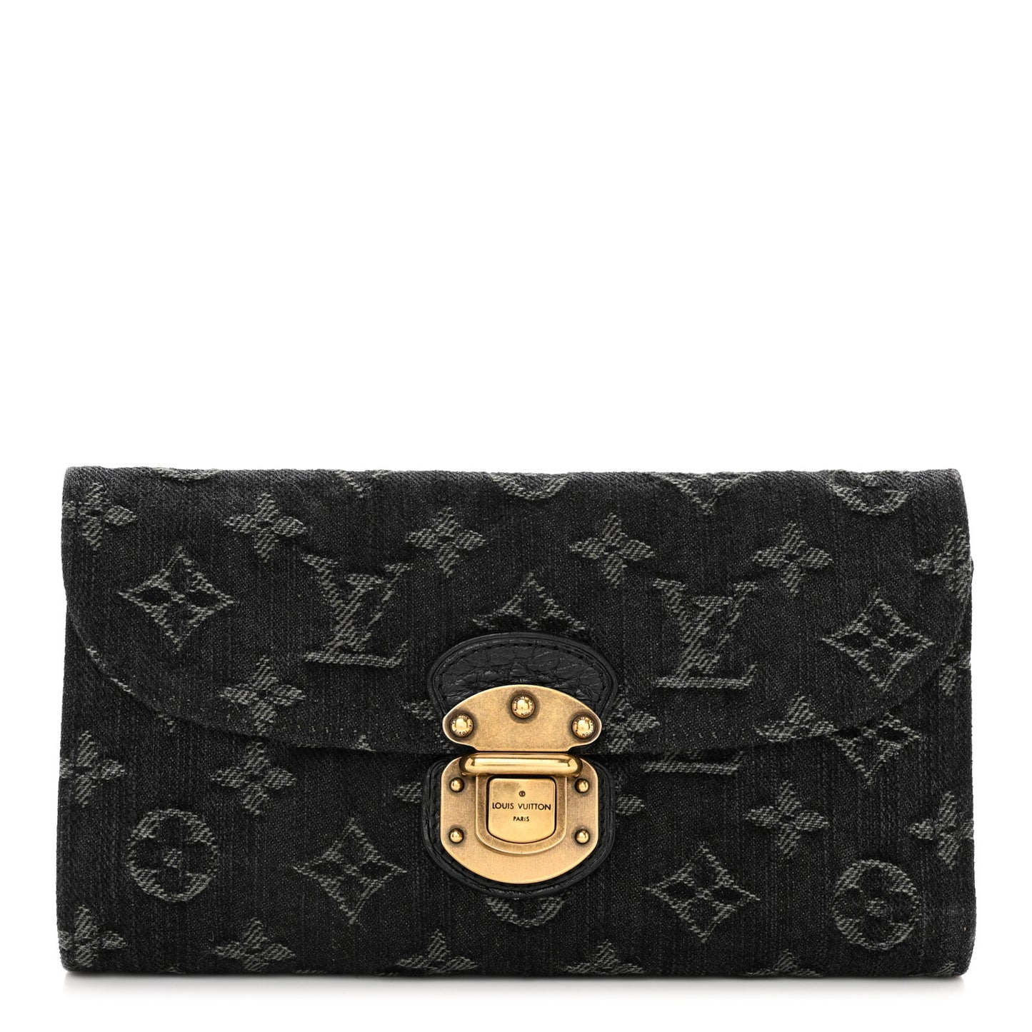 Denim Amelia Wallet Black