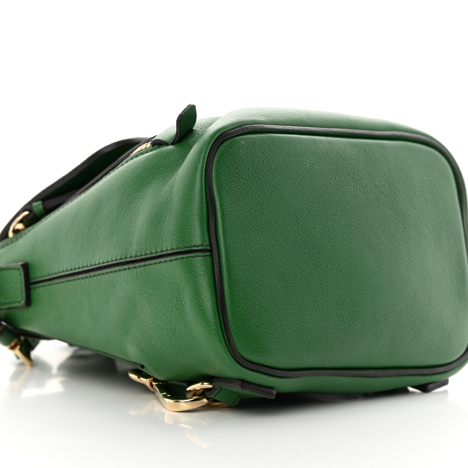 Chloe Suede Calfskin Mini Faye Backpack Pine Green 9 of 13