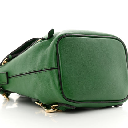 Chloe Suede Calfskin Mini Faye Backpack Pine Green 9 of 13