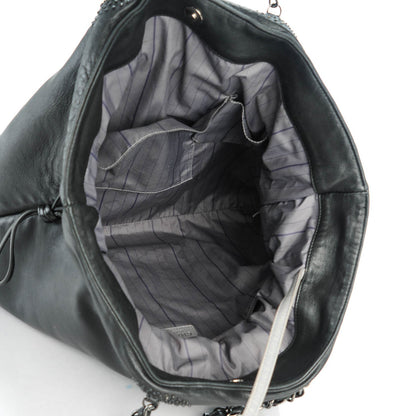 Chanel Lambskin CC Studded Bonbons Tote Black 5 of 7