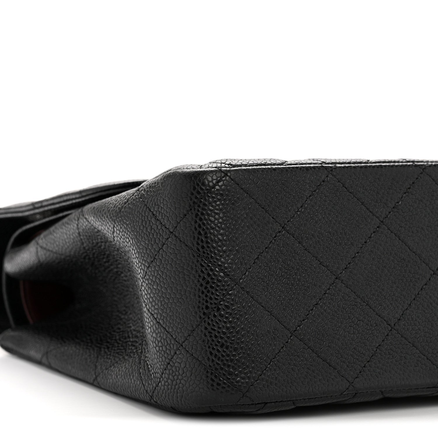 Chanel Caviar Quilted Jumbo Double Flap Black 9 of 12