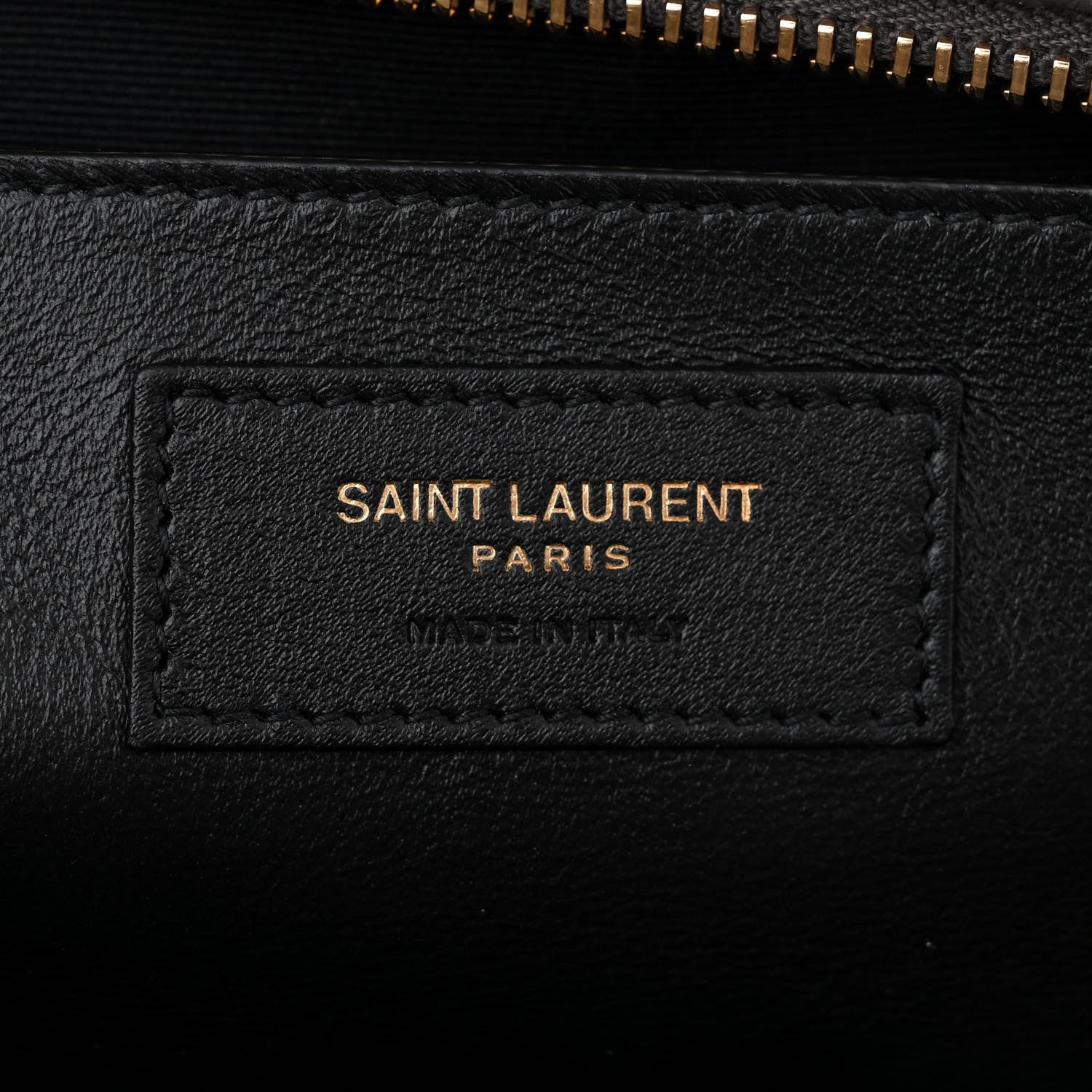Saint Laurent Calfskin Baby Monogram Downtown Cabas Pebble 6 of 10