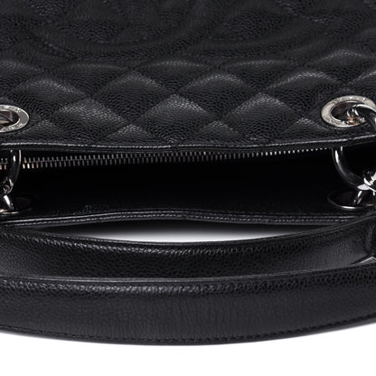Chanel Caviar Quilted Grand Shopping Tote GST Black 11 of 11
