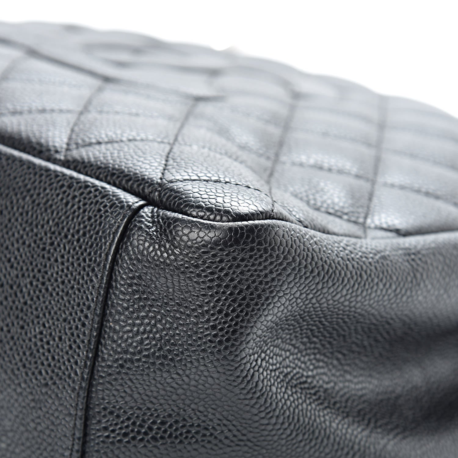 Chanel Caviar Quilted Grand Shopping Tote GST Black 14 of 16