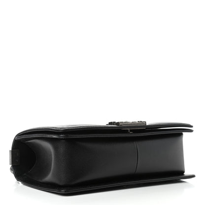 Chanel Caviar Quilted Medium Boy Flap Black 4 of 14