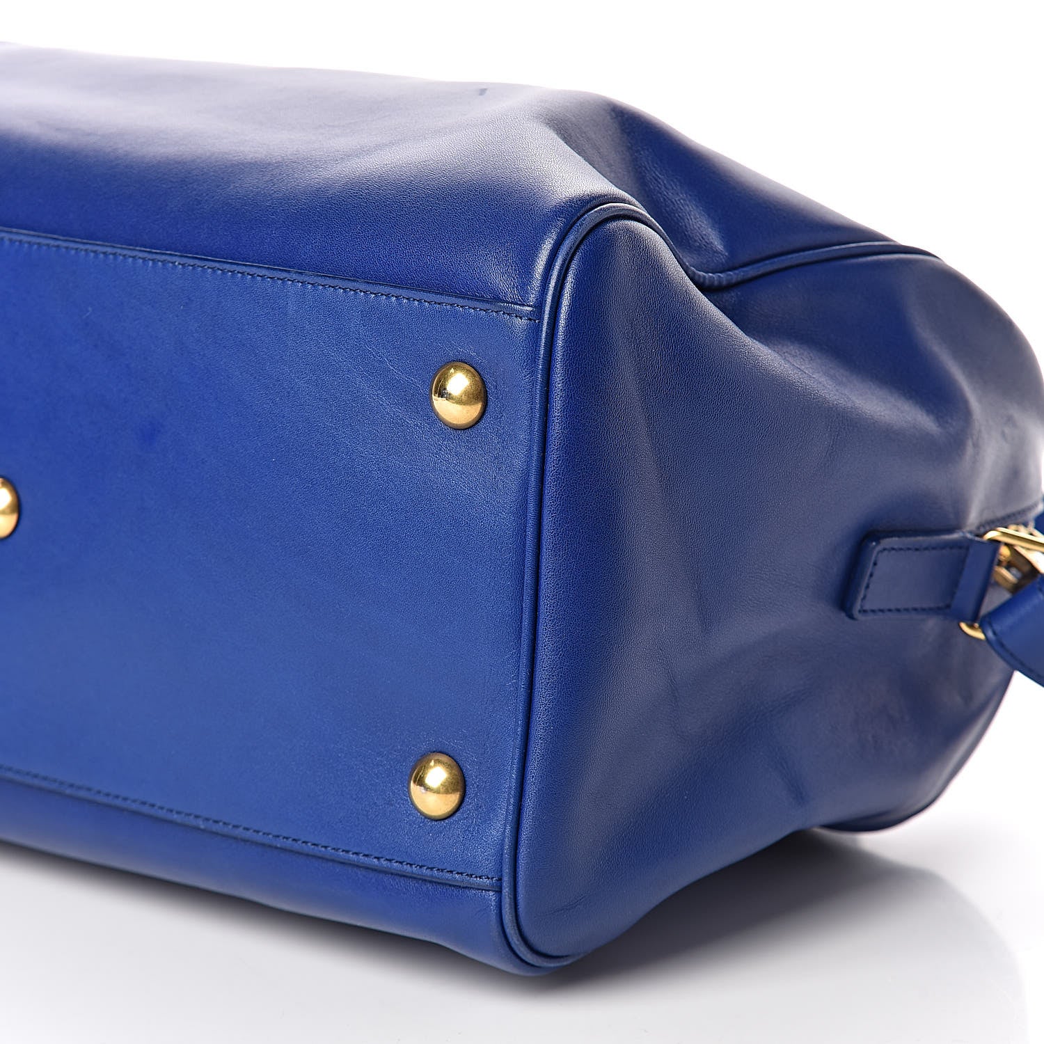 Saint Laurent Calfskin Classic Duffle 6 Marine 10 of 10