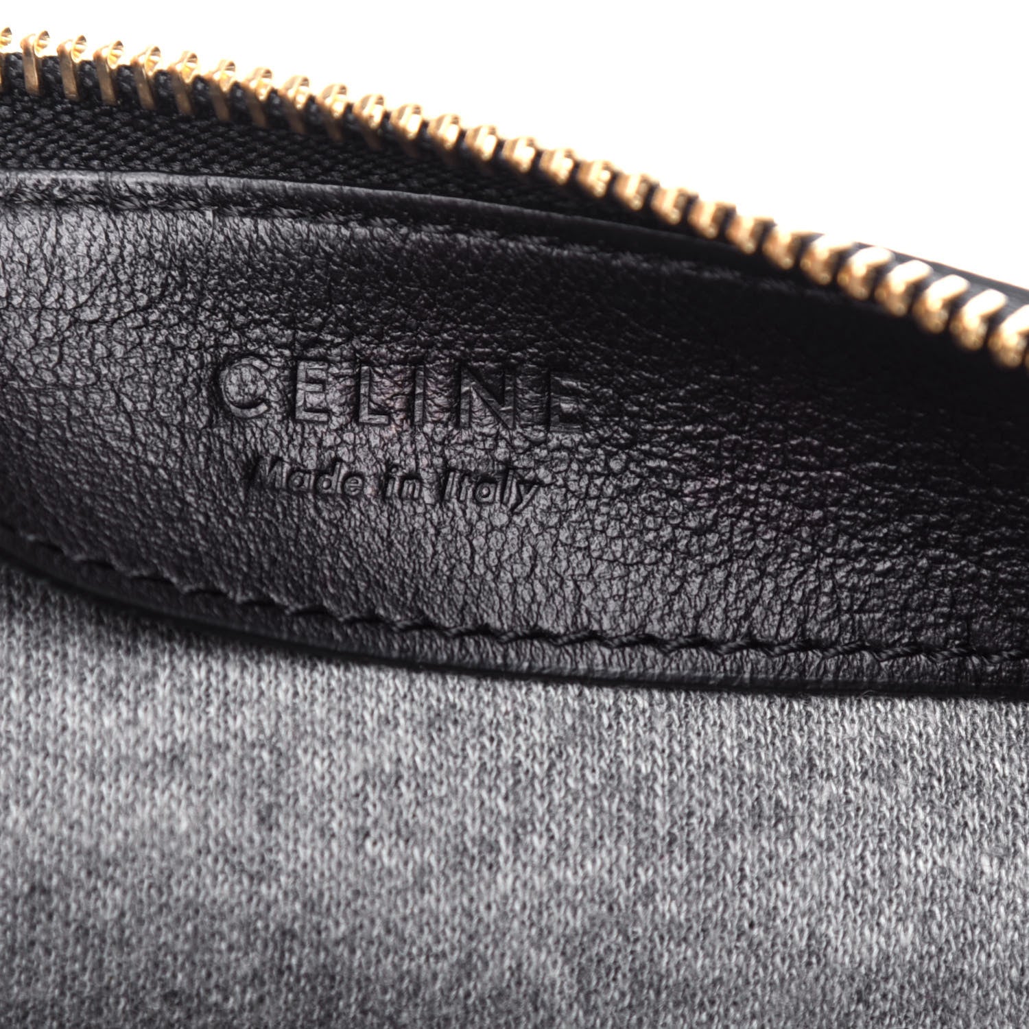 Celine Lambskin Small Trio Crossbody Bag Black 8 of 11