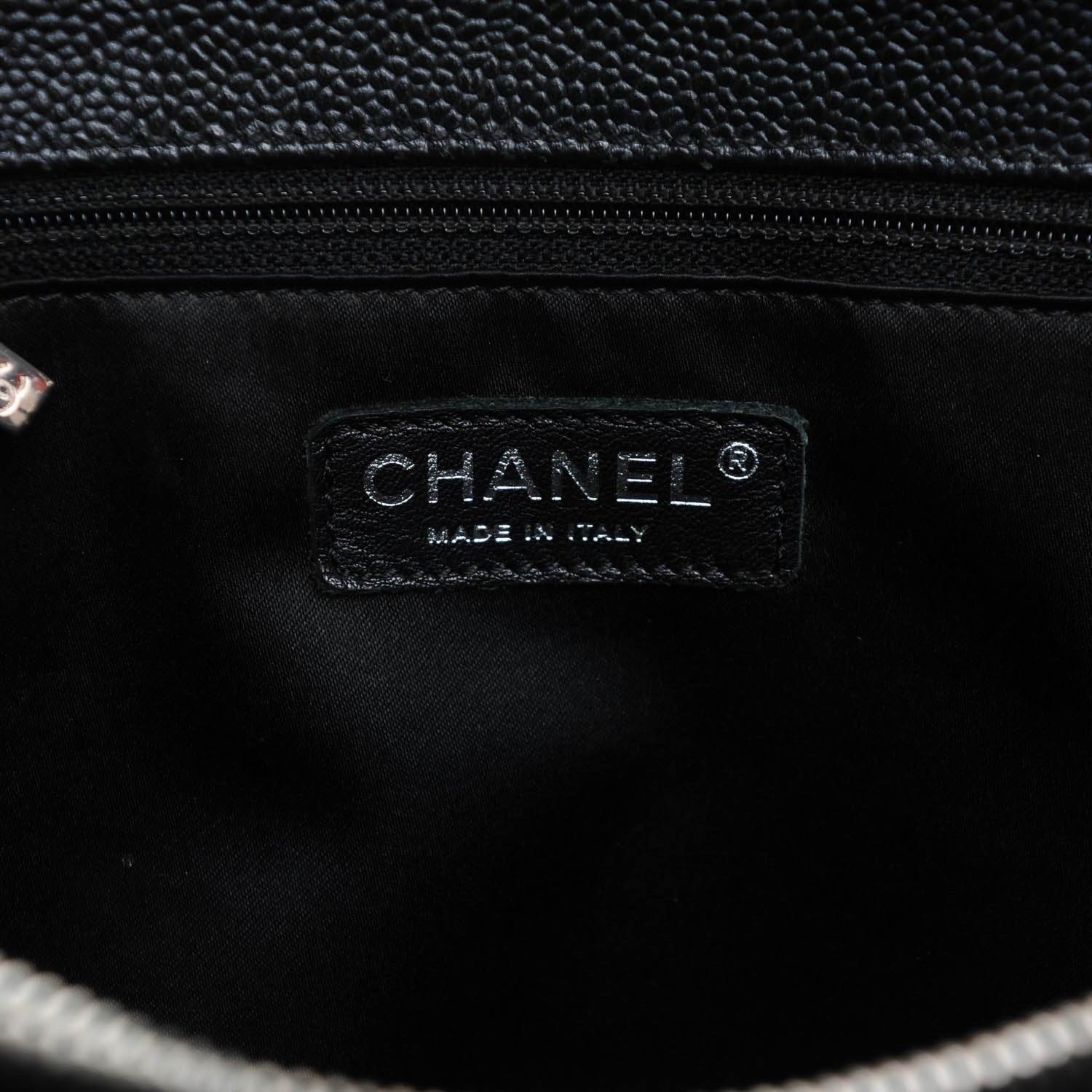 Chanel Caviar Quilted Grand Shopping Tote GST Black 6 of 7
