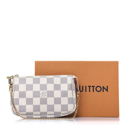 Louis Vuitton Damier Azur Mini Pochette Accessories 12 of 12