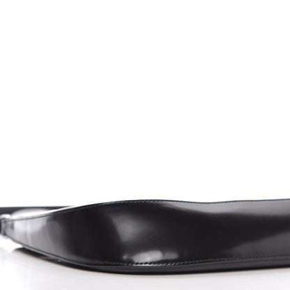 Prada Spazzolato Cleo Shoulder Bag Black 6 of 10