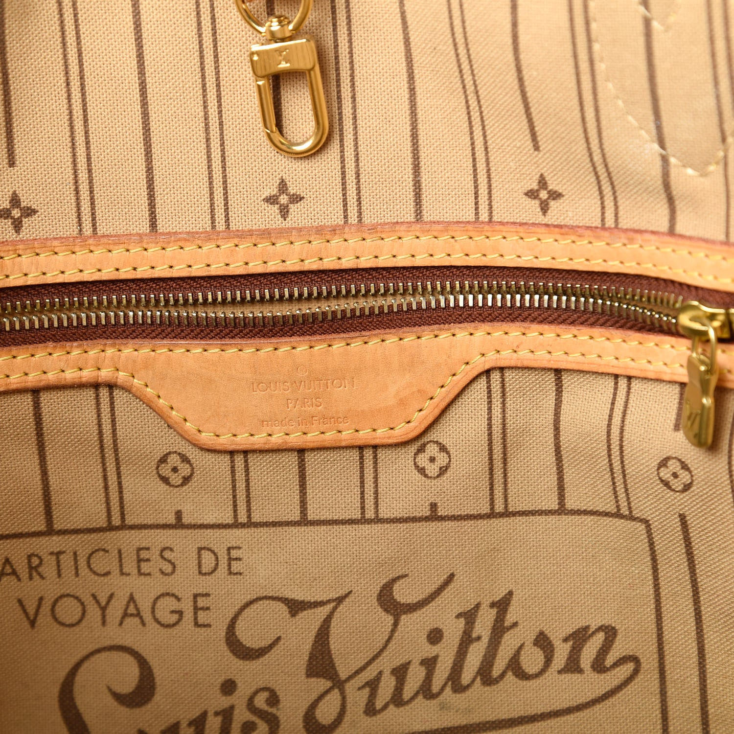 Louis Vuitton Monogram Neverfull MM 8 of 10