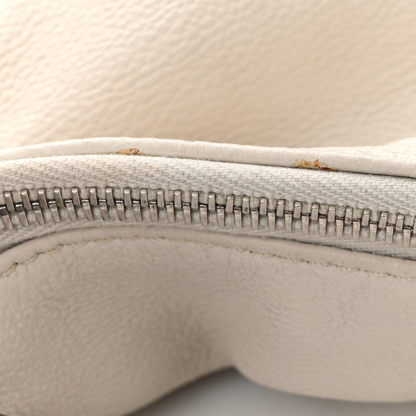 Calfskin Modern Chain Hobo White