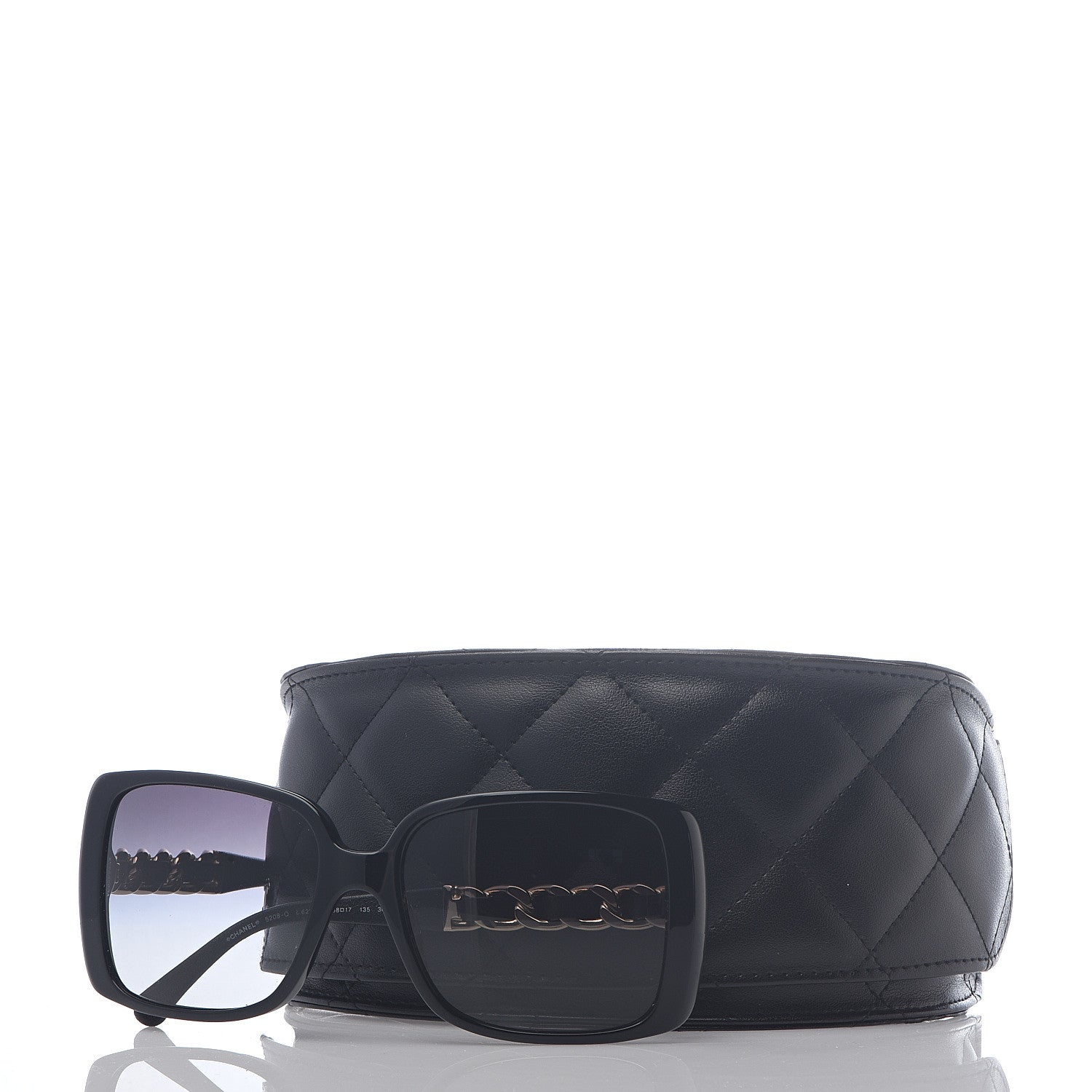 Chanel Chain Sunglasses 5208-Q Black 7 of 7